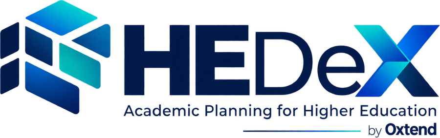 HEDeX – Academic Planning for Higher Education
